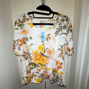 Loft Floral Shirt